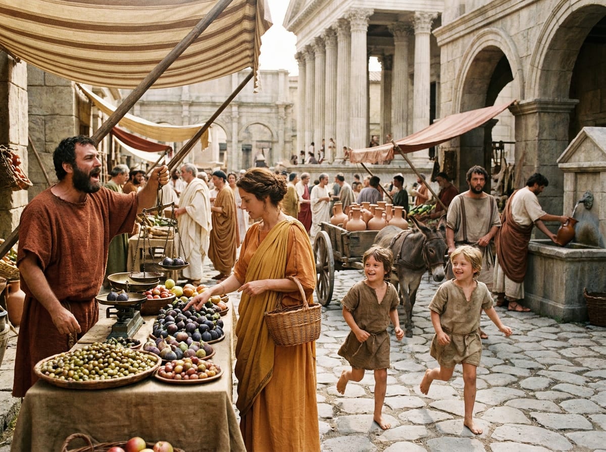 A day in ancient Rome